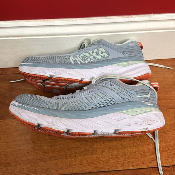 Hoka One One W Bondi 7 Running Athletic Shoes size 9.5 - Picture 6 of 10